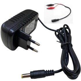 Resim TECHCG Akülü Atv Araba Jeep 12 Volt Akü Şarj Cihazı Şarz Aleti Adaptör 