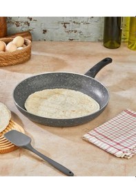 Resim Eda Zetra Granit 28 Cm Tava Zk-016 Gri 