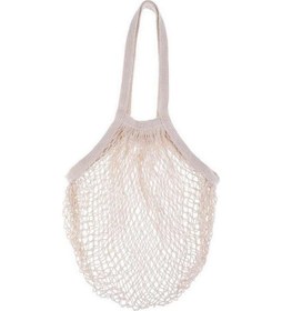 Resim Mufunye Katlanabilir Pamuklu Meyve Sebze Taşıma Filesi, Hafif Ve Dayanıklı Alışveriş Çantası Haki 