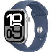 Resim Apple Watch Series 10 GPS + Cellular 42 MM Alüminyum Kasa Spor Kordon S/M Akıllı Saat (Apple Türkiye Garantili) 