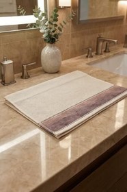 Resim 6'lı Selina Lila El Havlusu - 50x100 Cm, 235 Gr,%100 Pamuk, Spa Ve Otel Havlusu 