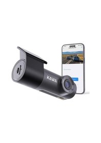 Resim 1296p Mini Araç Içi Kamera, Gece Görüşü, Wifi Dashcam, 360 Dönebilen Gövde 