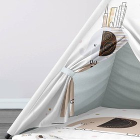 Resim instababyrooms Çocuk Oyun Çadırı Şehirli Filler Dijital Baskılı 