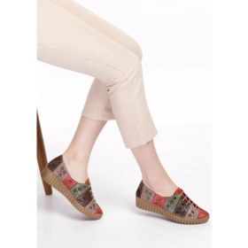 Resim Bags Shoes Guja 23Y701-2 Kadın Hakiki Deri Dolgu Taban Ultra Comfort Ayakkabı 