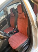 Resim YRN OTO OTO MİNDER BORDO RENK KETEN RAYLI MODEL, 9 PARÇA KAYMAZ MİNDER 