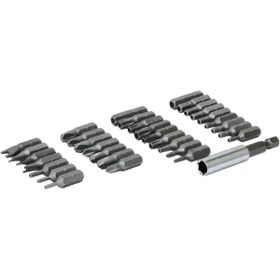 Resim STOREMAX elizzashop 30629 33 pc 25 mm Security Bit Set elizzashop 1174223 