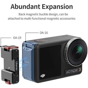 Resim Ulanzi Oa-16 Dji Osmo Action 3 Için Manyetik Pil Kapağı Çok Renkli 