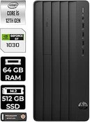 Resim HP PRO TOWER 290 G9 E6D3A3EA497 i7 12700 64GB RAM 512GB SSD GT1030 4GB FDOS MASAÜSTÜ BİLGİSAYAR 