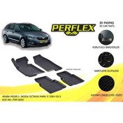 Resim Paspas 3D Havuzlu Skoda Octavia 2008-2013 (Siyah) 504643862 