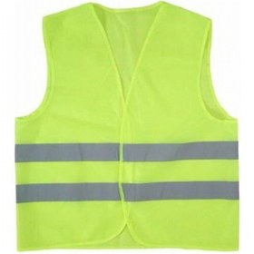 Resim SELFBUYSELL FOSFORLU YEŞİL SARI İKAZ YELEK (5324) 
