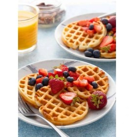 Resim Omake Sabit Ikili Waffle Makinesi Coin 