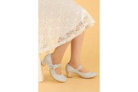 Resim Kiko 752 Çupra Günlük Kız Çocuk 4 cm Topuk Babet Ayakkabı 