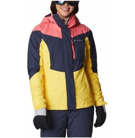 Resim Columbia Rosie Run Insulated Kadın Kayak Montu Sarı 