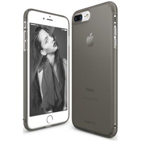 Resim Ringke Slim Frost iPhone 7/8 Plus İle Uyumlu Kılıf Black 