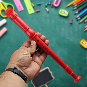 Resim Kişiye Özel İsimli Kırmızı Flüt 