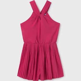 Resim Mayoral Kız Çocuk Kısa Tulum Pileli Pembe - 10 Yaş 