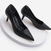 Resim Kadın Stiletto Topuklu Ayakkabı Loresta - Siyah 