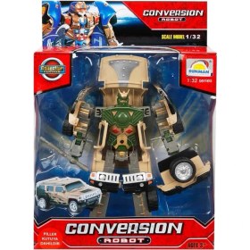 Resim Osense 1:32 Sesli ve Işıklı Dönüşebilen Robot 