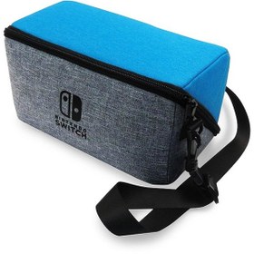 Resim Nintendo Switch Çapraz Gövde Komple Saklama Çantası 