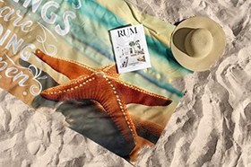 Resim Mikrofiber Teknolojisi ile Üretilen Hafif ve Kum Tutmayan Plaj Havlusu – 75X130 – 90x150 Cm 