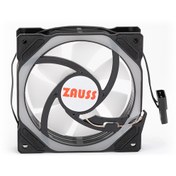 Resim Zauss ZX-300 Sekizgen RGB 12 CM Kasa Fanı 