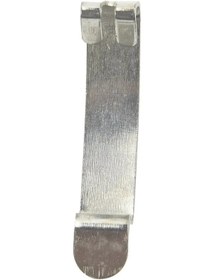 Resim Araç Filtre Temizleyici Yaylı Klips Hava Filtresi Yaklaşık 4,2 Cm 1,65 İnç Doğrudan Yedek Motor Gümüş Araba Sıcak 