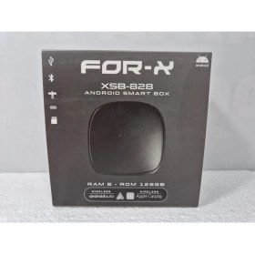 Resim For-X Multimedya Android Smart Box - For-X XSB-828 - 8 Ram 128 Hafıza - Orjinal Teybe Android Smart Aı Box - Kablosuz Android Auto ve Carplay 