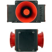 Resim Mesan Endüstriyel Siren İkili 43 Ses Kontaklı Alüminyum Gövde 12-60vac/dc Ms 1336.12-60vac/dc 