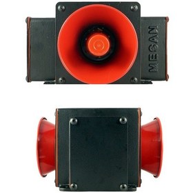 Resim Mesan Endüstriyel Siren İkili 43 Ses Kontaklı Alüminyum Gövde 12-60vac/dc Ms 1336.12-60vac/dc 