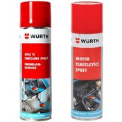 Resim Würth Motor Temizleyici Sprey Araç Içi Temizleyici Sprey 500 ml 