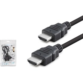Resim Hadron HDMI Kablo 50 cm PVC Malzeme ile Yüksek Hızda Veri Transferi Sağlar 