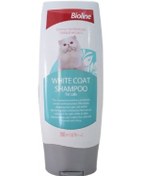 Resim Bioline Beyaz Tüylü Kediler İçin Şampuan 200 ML 