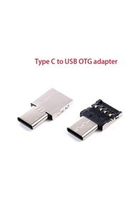 Resim Tip C USB OTG Konnektör Adaptörü USB Flash Sürücü S8 Note 8 Andro 
