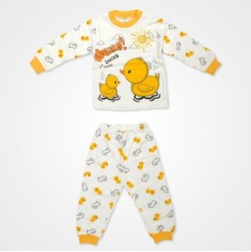 Resim Okçu Süpermini Hello Ducks Bebek Pijama Takımı 