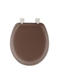 Resim Jumbo Yumuşak Klozet Kapağı Kahverengi 