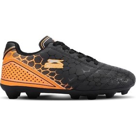 Resim Slazenger DANGER I KRP Çocuk Halı Saha Siyah / Turuncu Futbol Ayakkabısı 