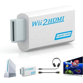 Resim POPKONSOL Wii Hdmi Dönüştürücü Adaptör Full HD 1080P Uyumlu Çevirici 