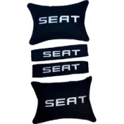 Resim Otomind Seat Nakışlı Boyun Yastığı Konfor Seti 