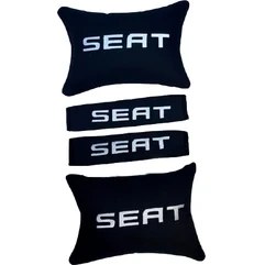 Resim Otomind Seat Nakışlı Boyun Yastığı Konfor Seti 