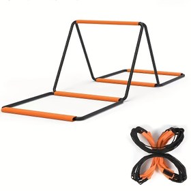 Resim Çok Fonksiyonlu Eğitim Yardımcısı, Çevik Katlanabilir Merdiven, Fiziksel Fitness, Atlama Merdiveni, Halat Merdiveni, Kelebek Merdiveni 