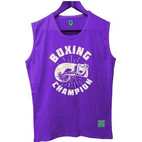 Resim Top Glory Boxinchampb Tank Top Kolsuz Sporcu Tshirt (532150121) Mor 