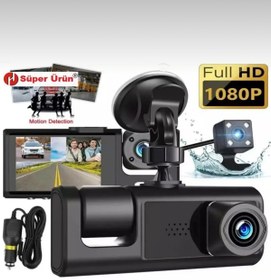 Resim EMİN ENSAR HOME Araç içi full HD kamera video ve fotoğraf kaydedici 1080P full hd araç kamerası 