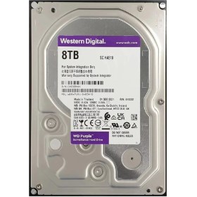 Resim 8 Tb Wd Purple 3.5" 128MB 5400RPM Sata3 (WD84PURU) 7/24 Güvenlik Disk 