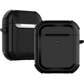 Resim Bezos Airpods 2 (2.nesil) Tank Kılıf - Siyah 