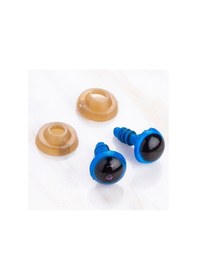 Resim Loren 8 Mm Mavi 5 Çift Amigurumi Göz 