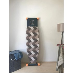 Resim Büyük Boy Ipli Keçeli Ütü Masası Kılıfı 55X140CM Brown Aura 