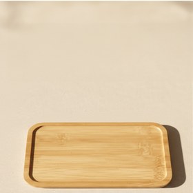 Resim FH finehome Deny Bambu Dikdörtgen Yağdanlık Altı 