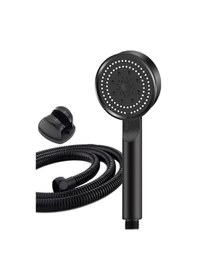 Resim Siyah 5 Fonksiyonlu Mafsallı Duş Seti Takımı Ds1011 Beyaz 