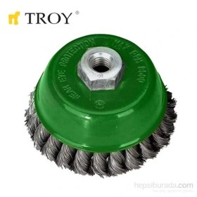 Resim Troy 27707-65 Burma Telli Çanak Fırça (65Mm) 