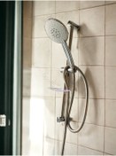 Resim RENK YAPI RÜYASI Boy Ayarlı Fonksiyonlu Hortumlu Duş Telefonu Başlığı Duşluk Banyo Duşakabin Spiralli Kırmızı 